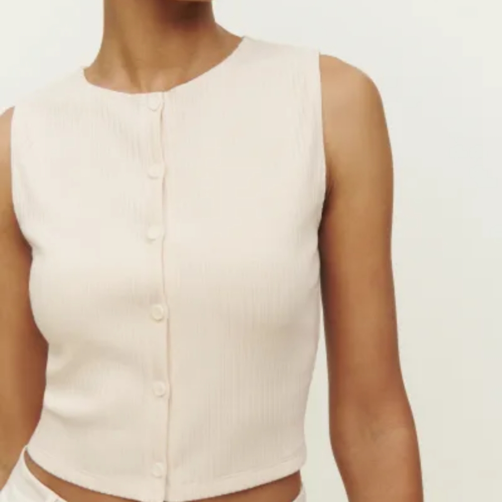 Reformation Marleigh Knit Top